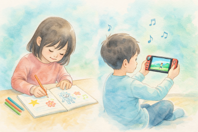 趣味のイラスト